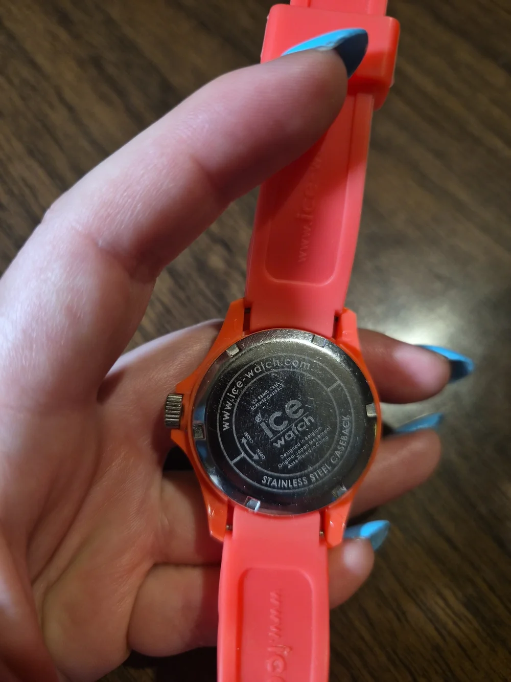 Ice Watch Bundle Duo Set Silicone Band Coral Pink Blue Summer Spring Outdoor ✨️